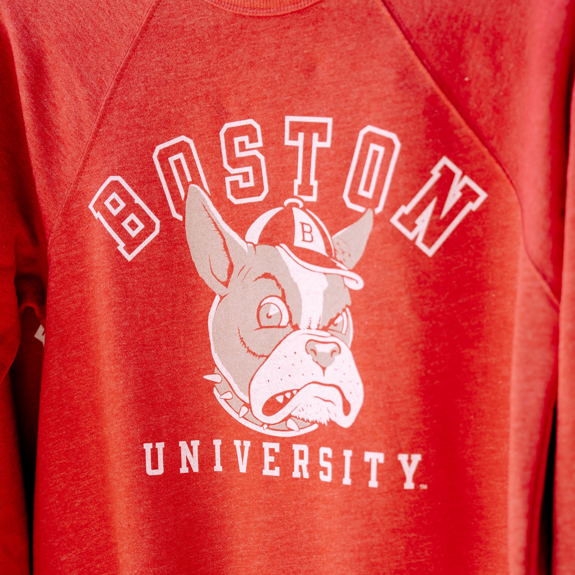 Vintage 1940s BU Terriers Logo Crewneck - A Timeless Tribute