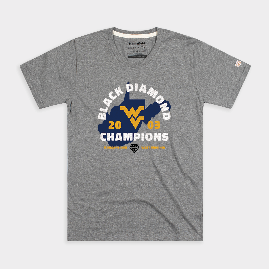 2003 West Virginia Black Diamond Rivalry Champions Tee - Celebrate the Epic Victory!