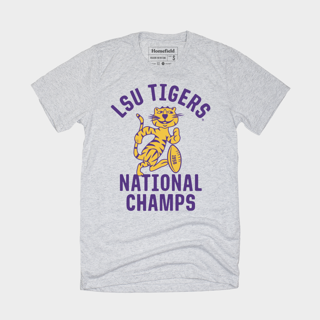 Relive the Glory: LSU 1958 National Champions Tee