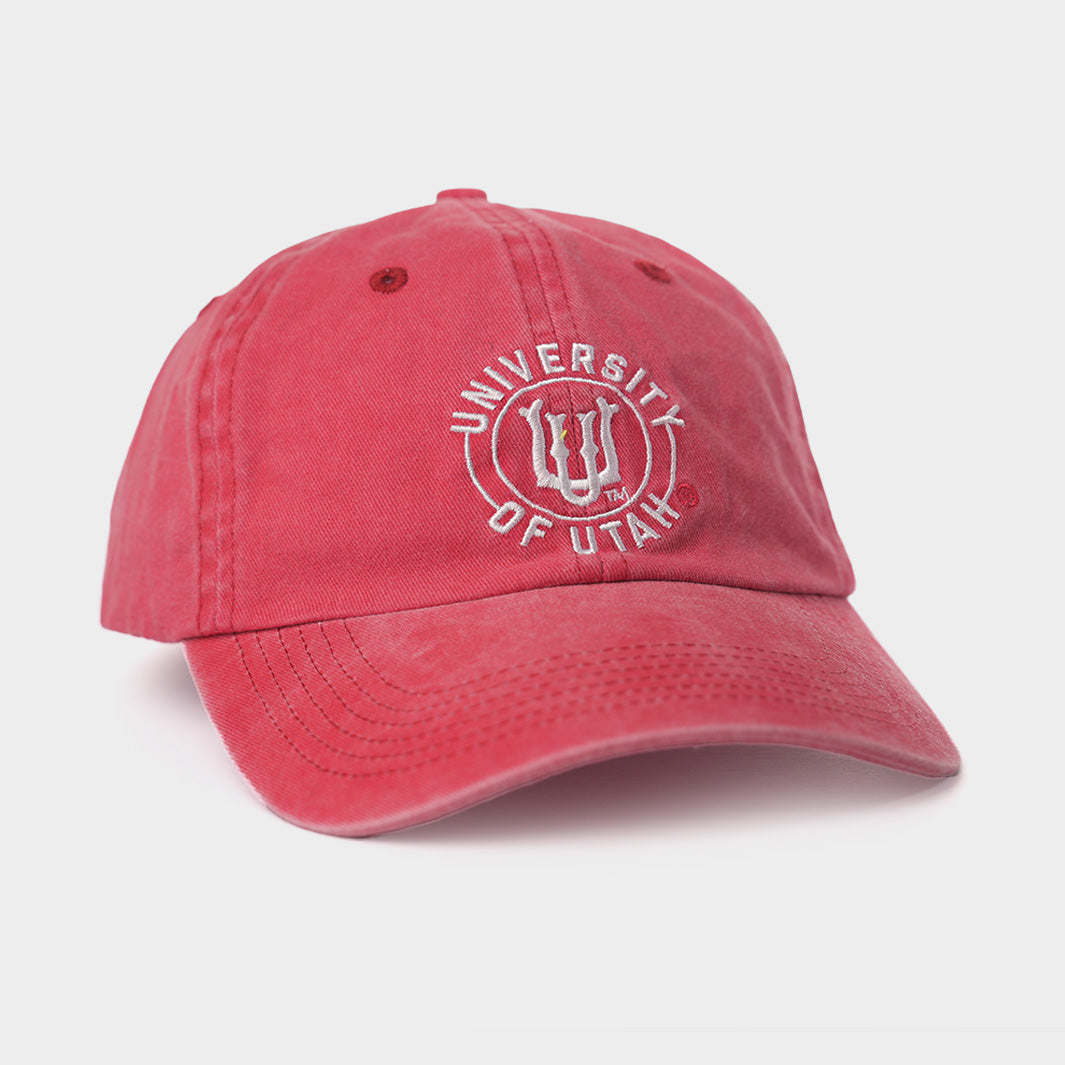 Vintage Utah Interlocking UU Adjustable Dad Hat