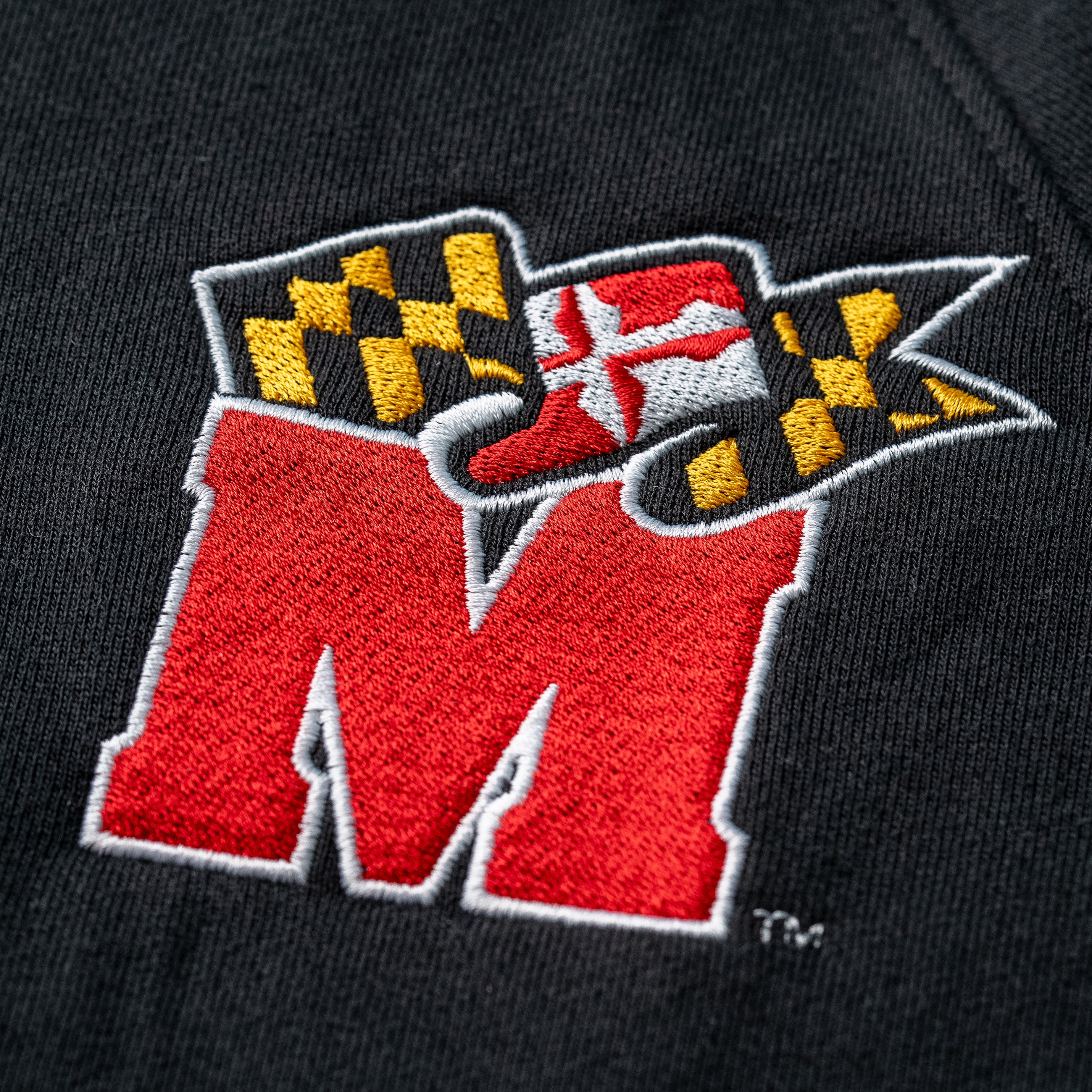 Maryland Terrapins State Flag Logo Quarter Zip - A Tribute to Championship Glory