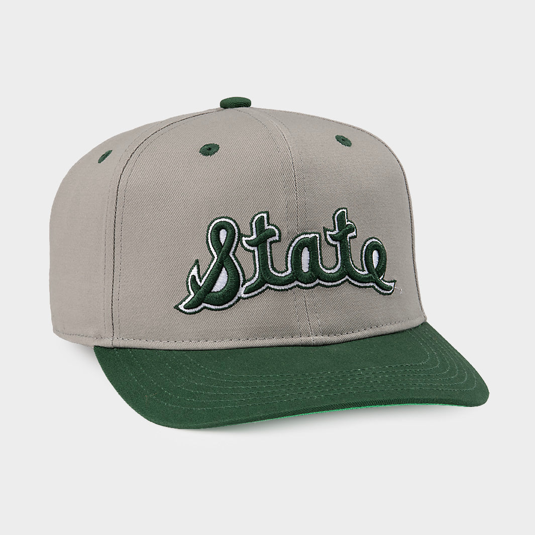 Michigan State Vintage Script Snapback Hat - A Tribute to the 1978 - 79 Championship