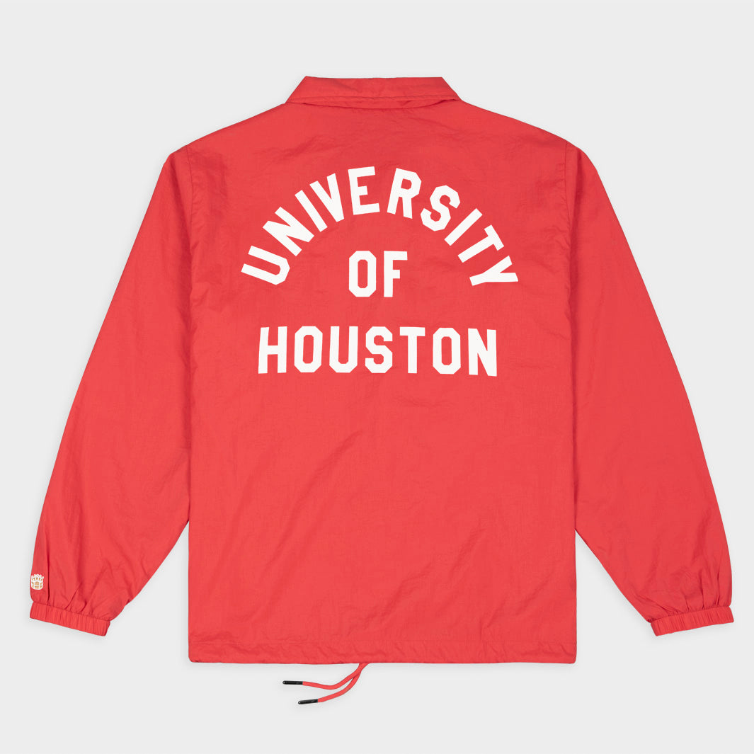 Houston Cougars Classic UH Coaches Jacket - Your Sideline Style Essential