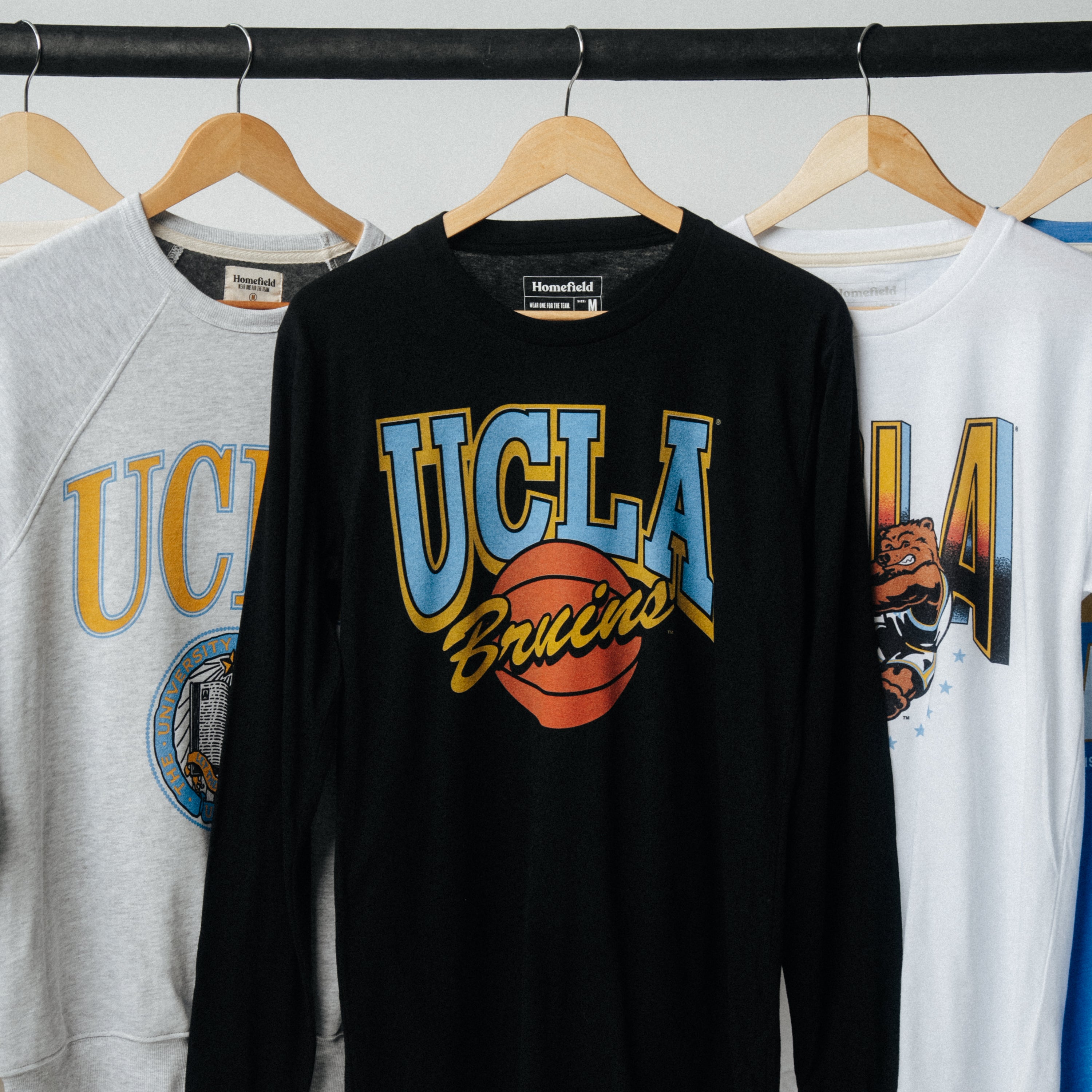 UCLA Bruins Retro Basketball Long Sleeve - Celebrate Championship Glory