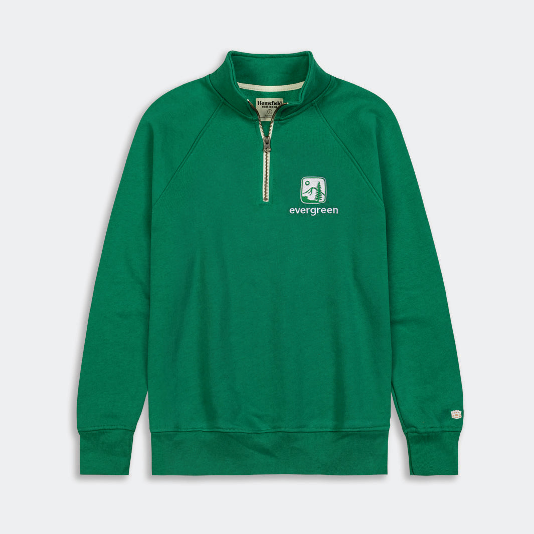 Show Your Evergreen Pride: The Evergreen State College Logo Quarter Zip