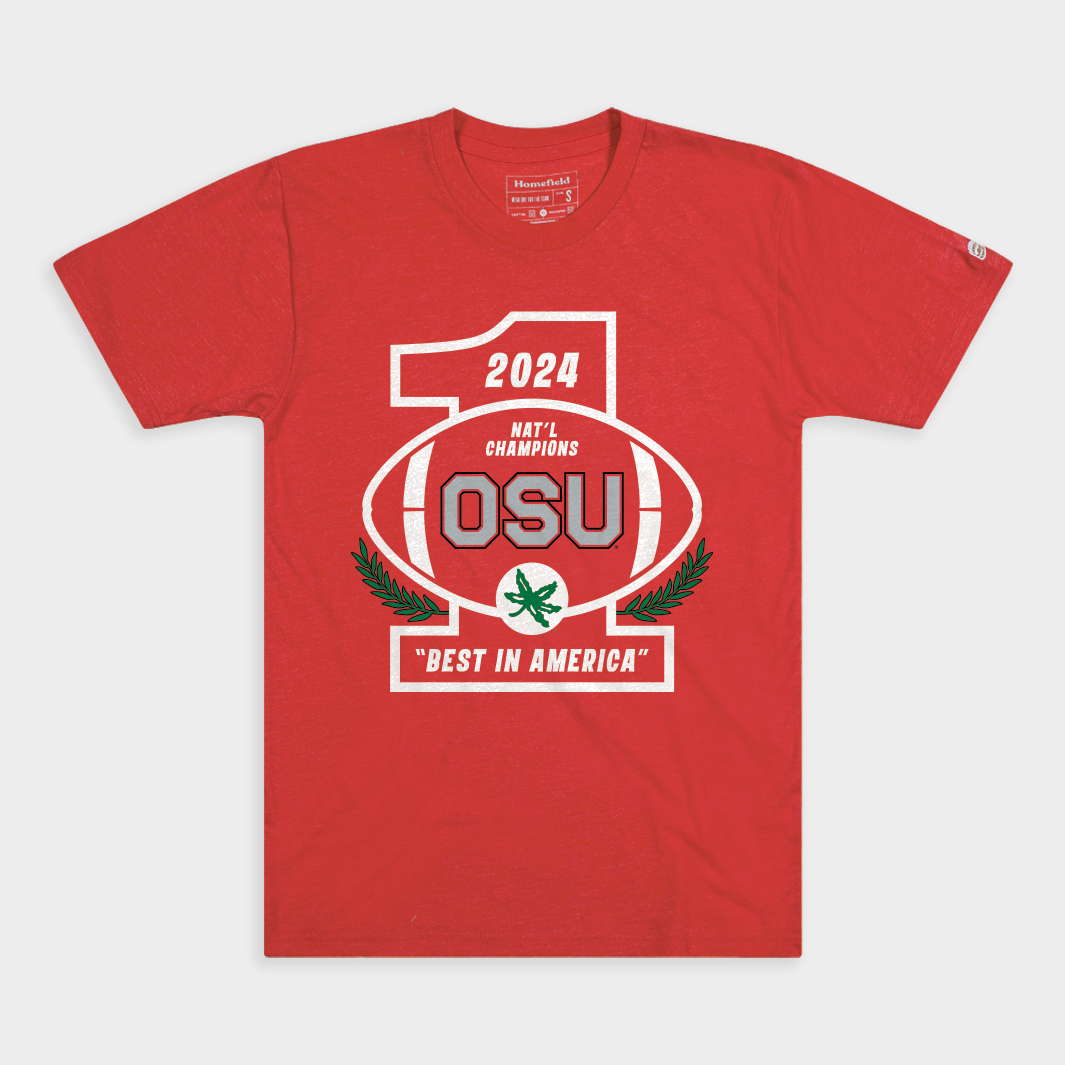 Championship Tee for Ohio State Football 2024