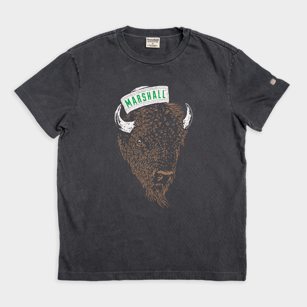 Marshall Bison Vintage Tribute Heavyweight Tee