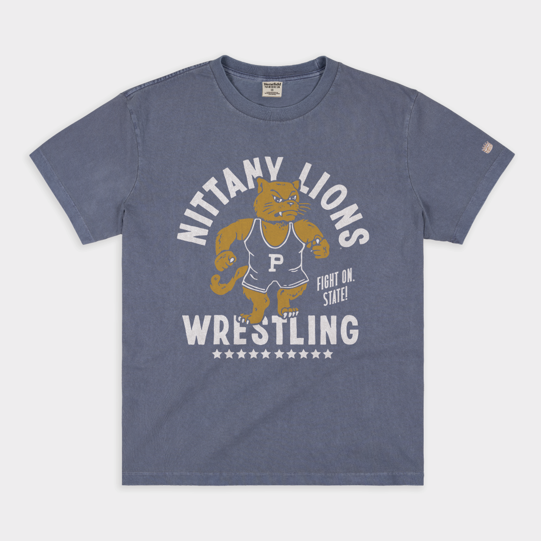 Champion Penn State Wrestling Vintage Heavyweight Tee
