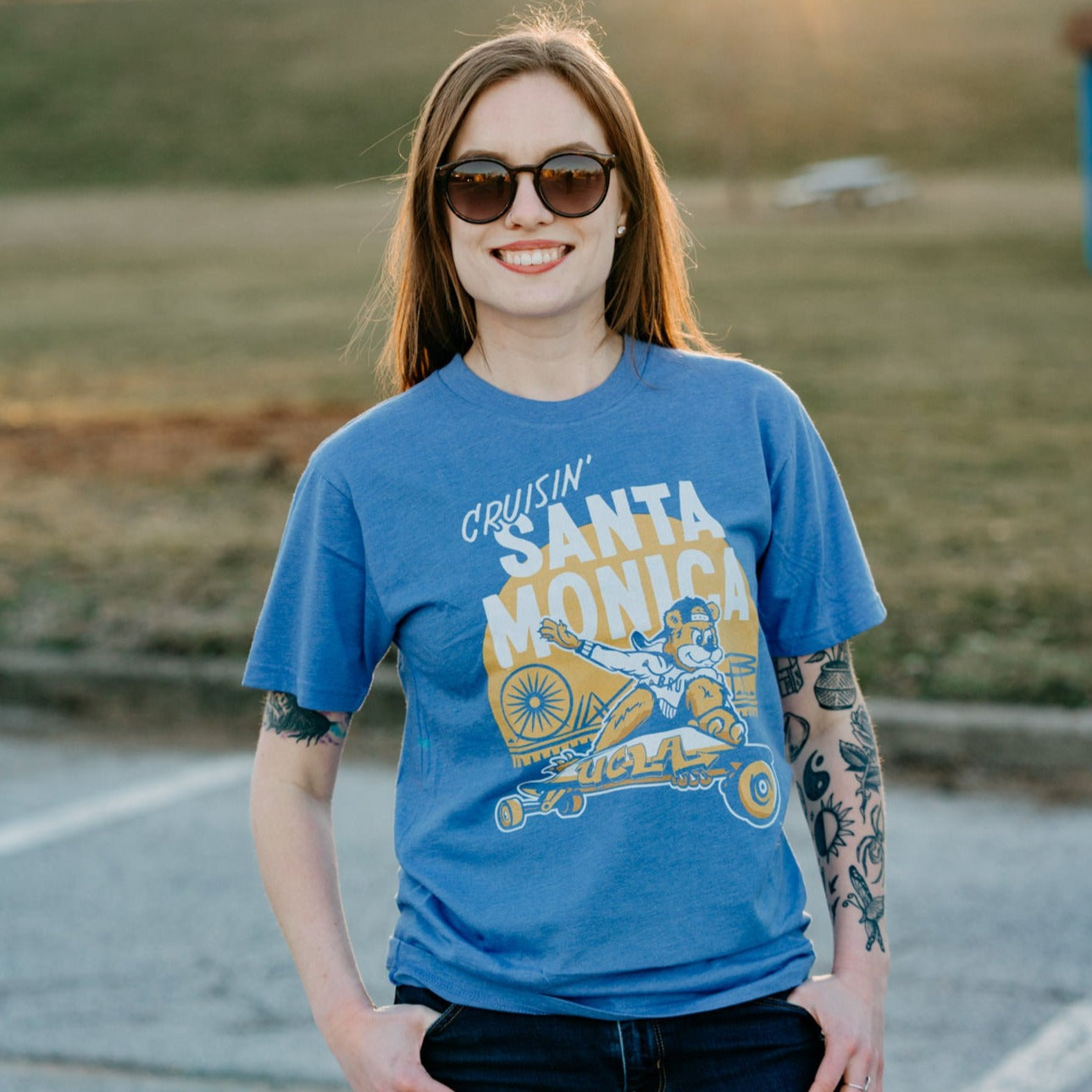 UCLA Bruins Longboarding Fan Tee
