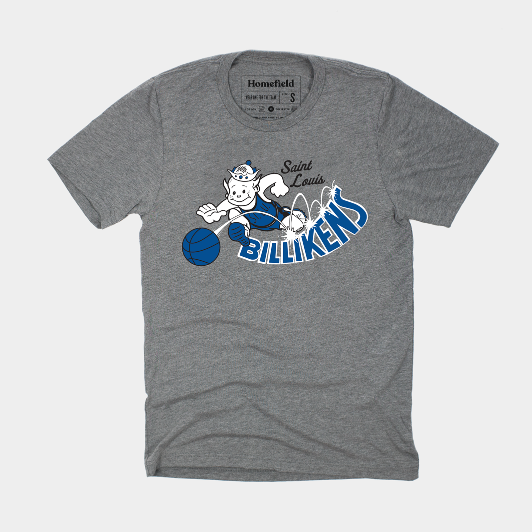 Vintage 1960s Basketball Billiken Tee