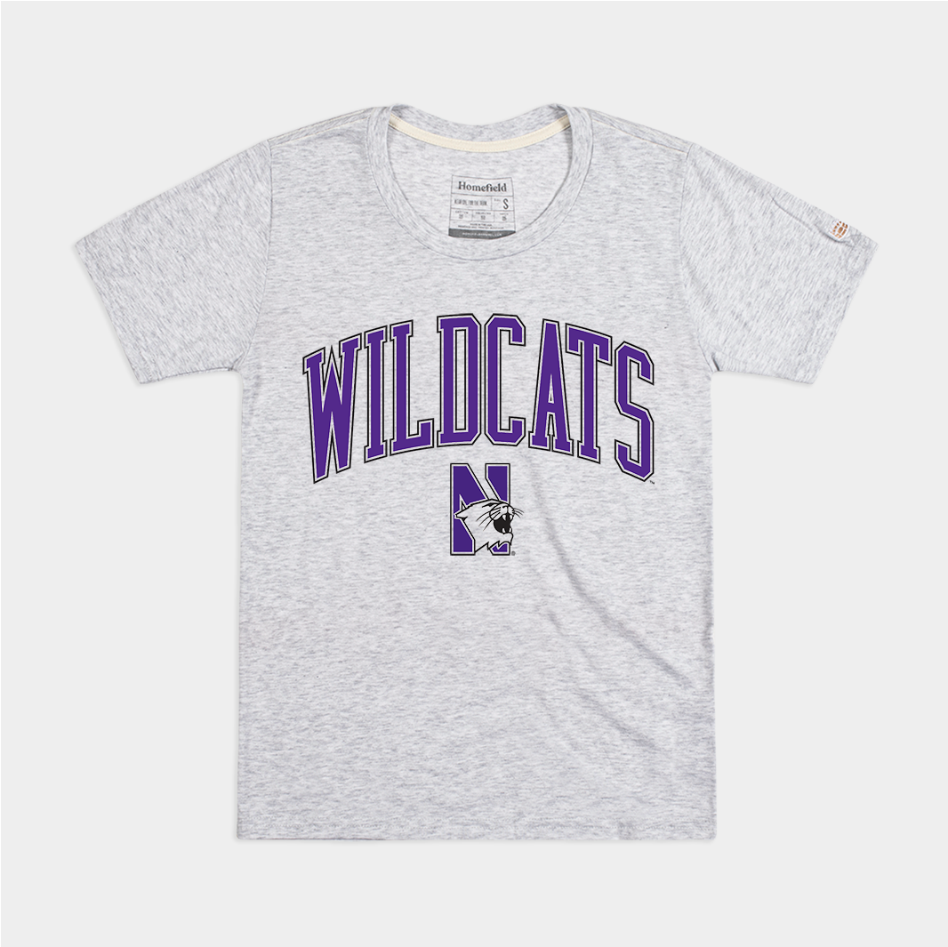 Show Your Pride with the Northwestern Wildcats Classic Logo Women's Tee