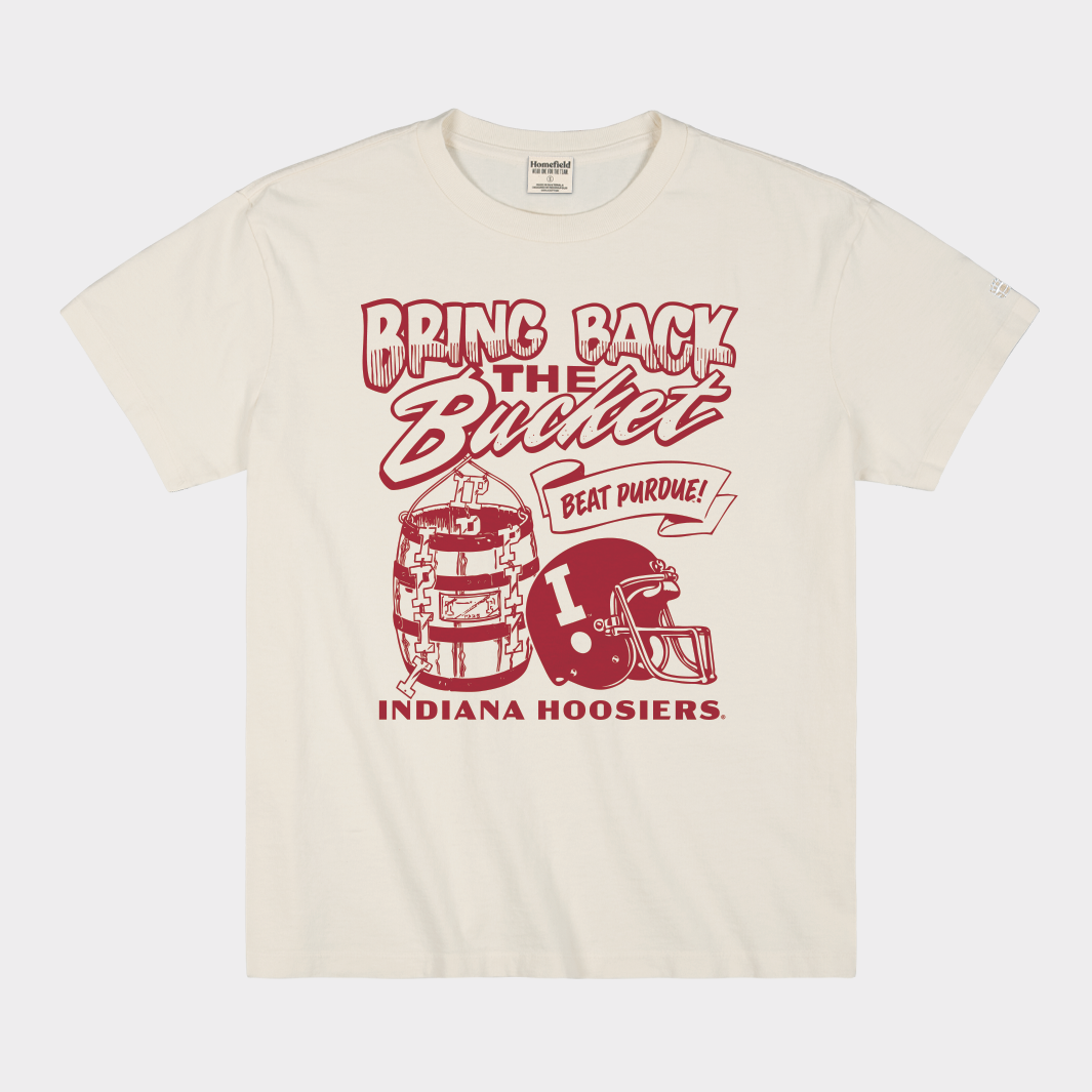 Indiana Football: Rally for the Bucket Heavyweight Tee