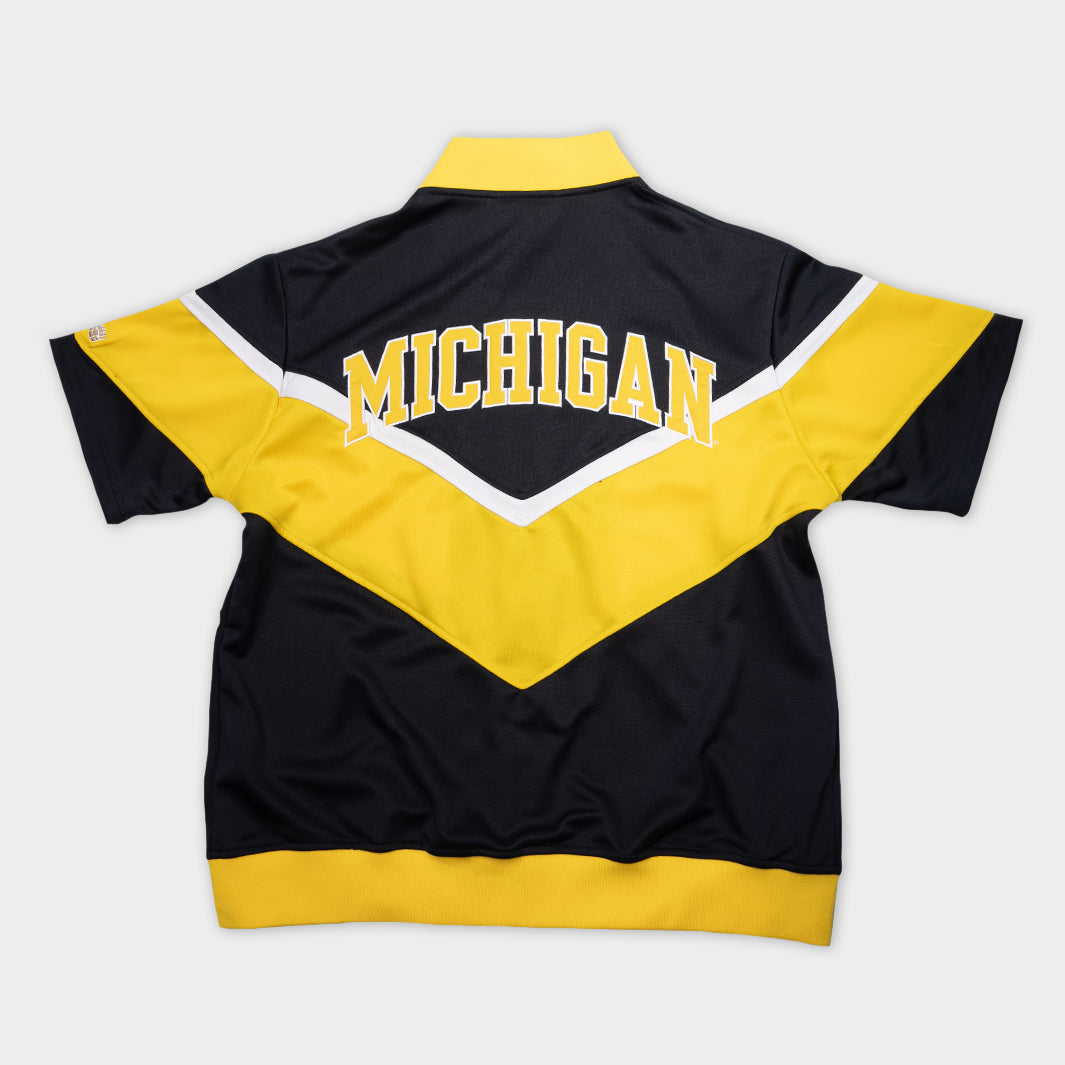 1992 Vintage Michigan Men's Basketball Shooting Shirt - Tribute to the Fab Five