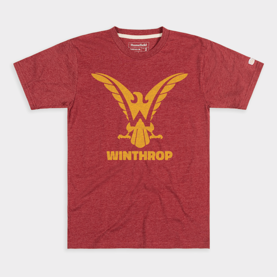 Retro Garnet Winthrop Eagles Tee - A Must-Have!