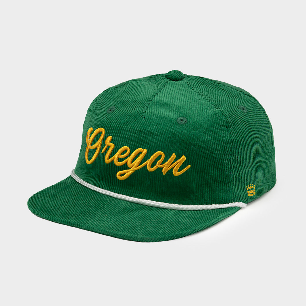Vintage-Inspired Oregon Ducks Corduroy Hat: A Must-Have for Duck Fans