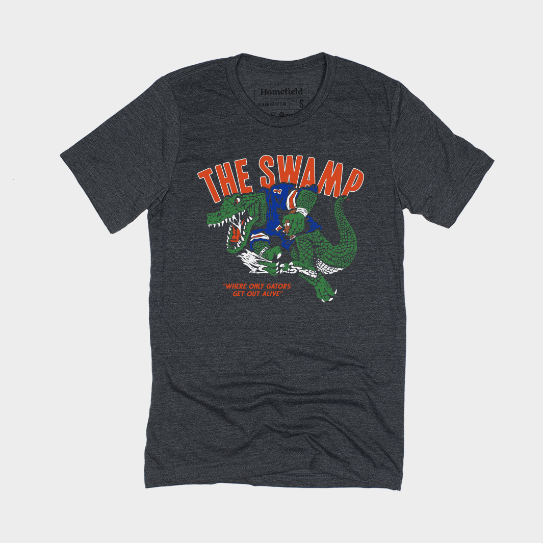 Florida Gators Retro Swamp Tee - A Tribute to the Legendary Stadium