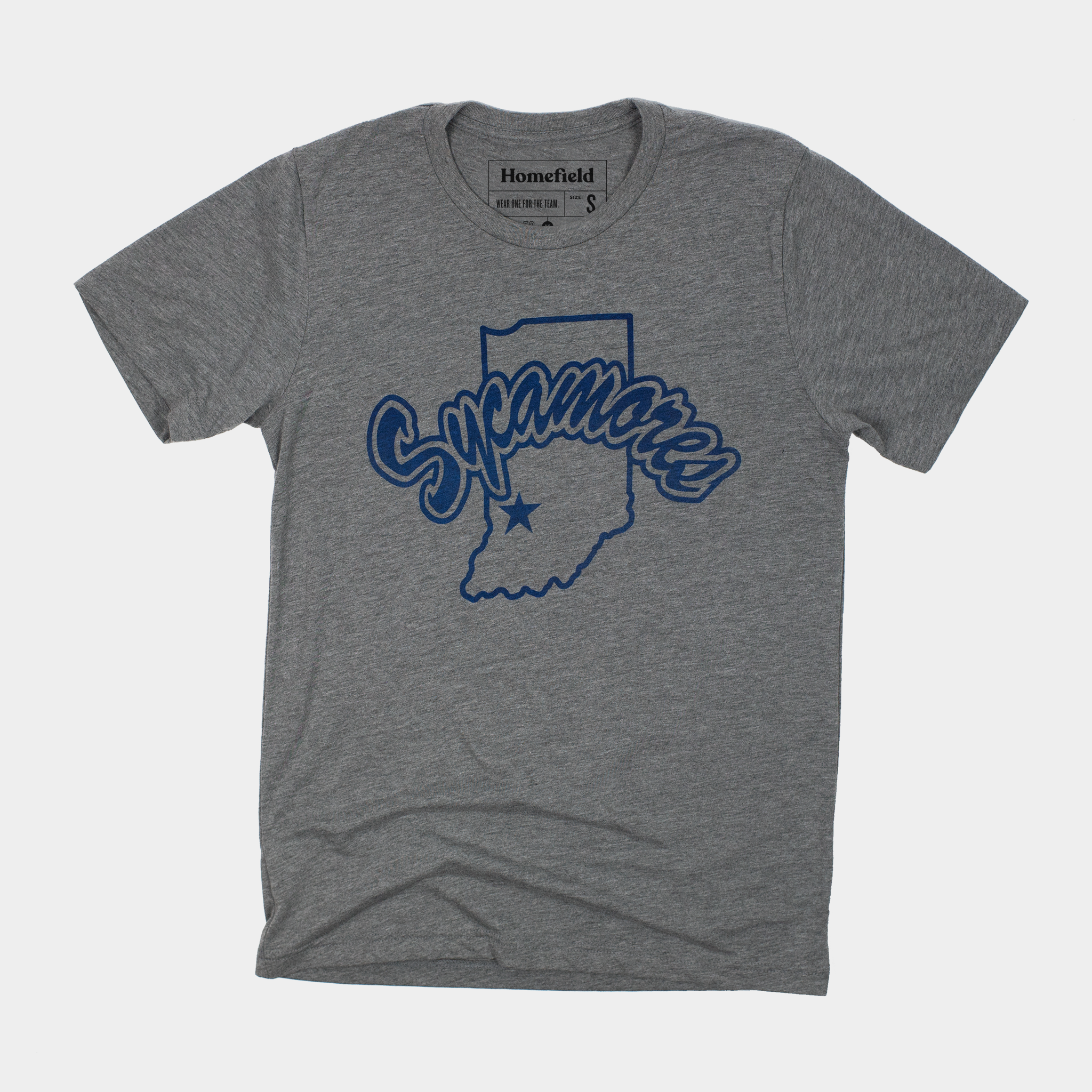 Show Your Sycamores Pride with Indiana State University Logo Tee