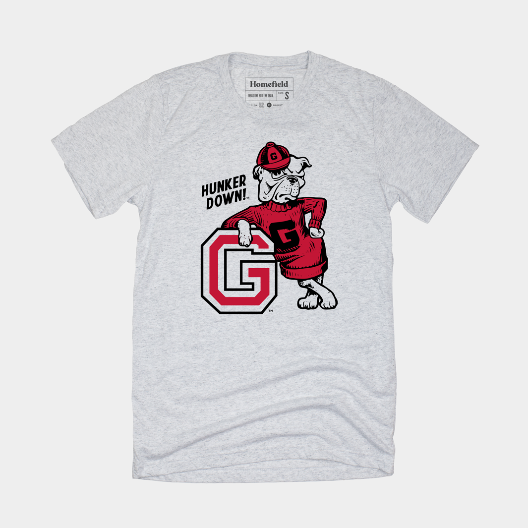 Georgia Bulldogs Vintage Hunker Down Tee