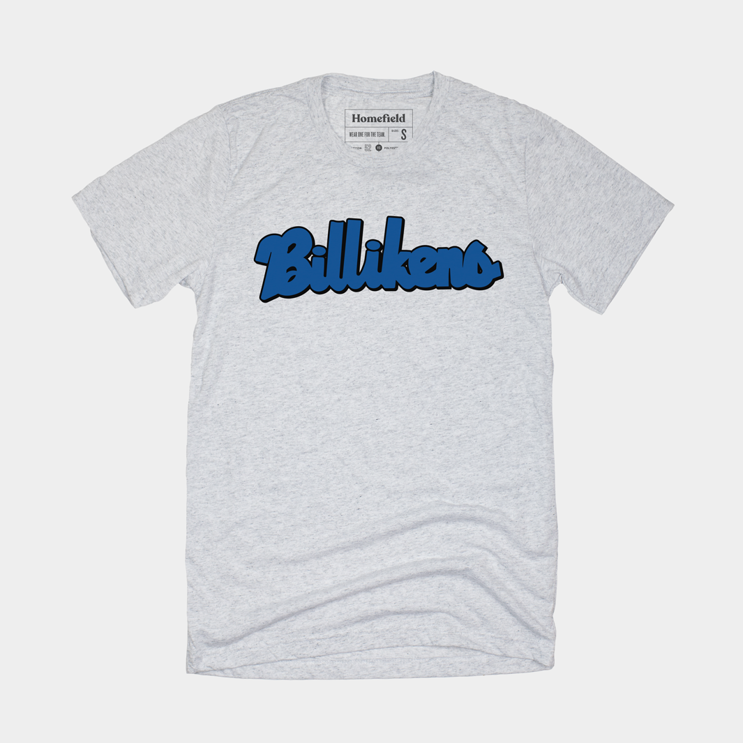 Bills Love Baseball Script Tee