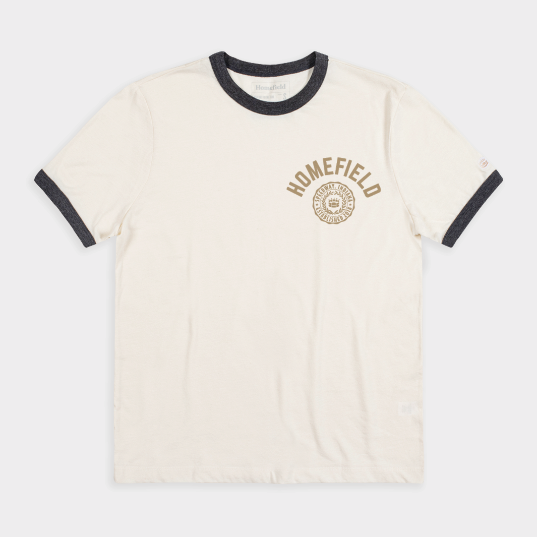 Homefield Vintage-Inspired Seal Ringer Tee - Celebrate the Magic of Homefield