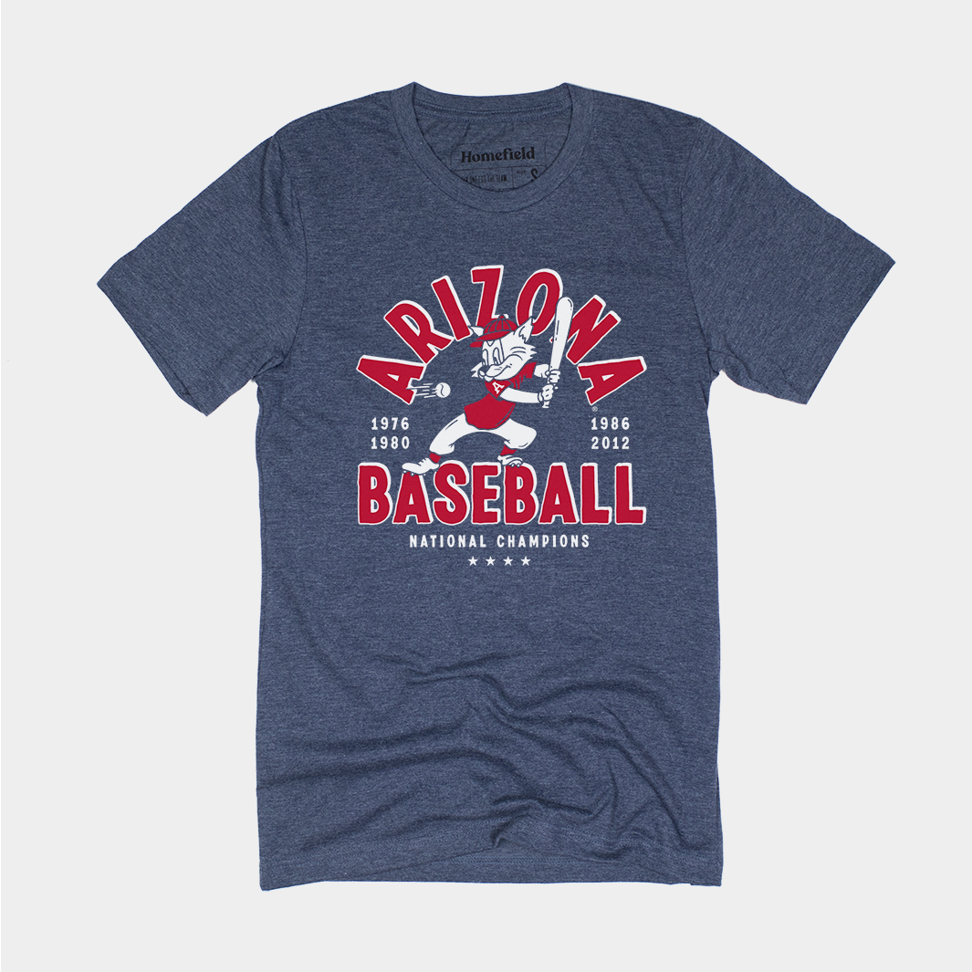 Champion Arizona Vintage Baseball Tee