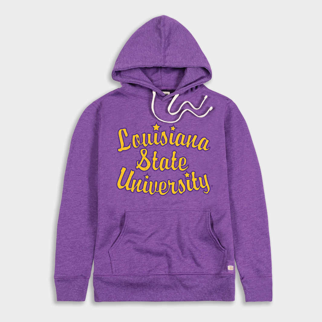 Vintage LSU Script Hoodie