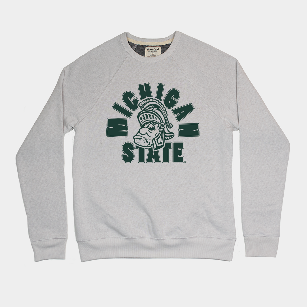 Show Your Spartan Pride with the Michigan State Sparty Crewneck