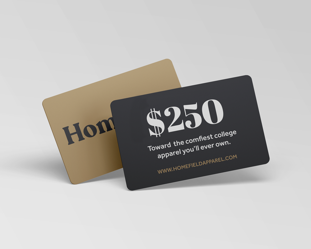 Homefield E-Gift Card - The Perfect Gift of Choice