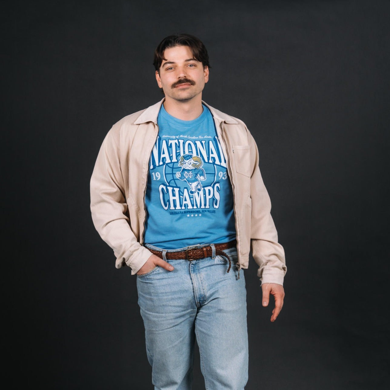 Celebrate UNC Basketball's 1993 Championship with Our Long Sleeve Shirt
