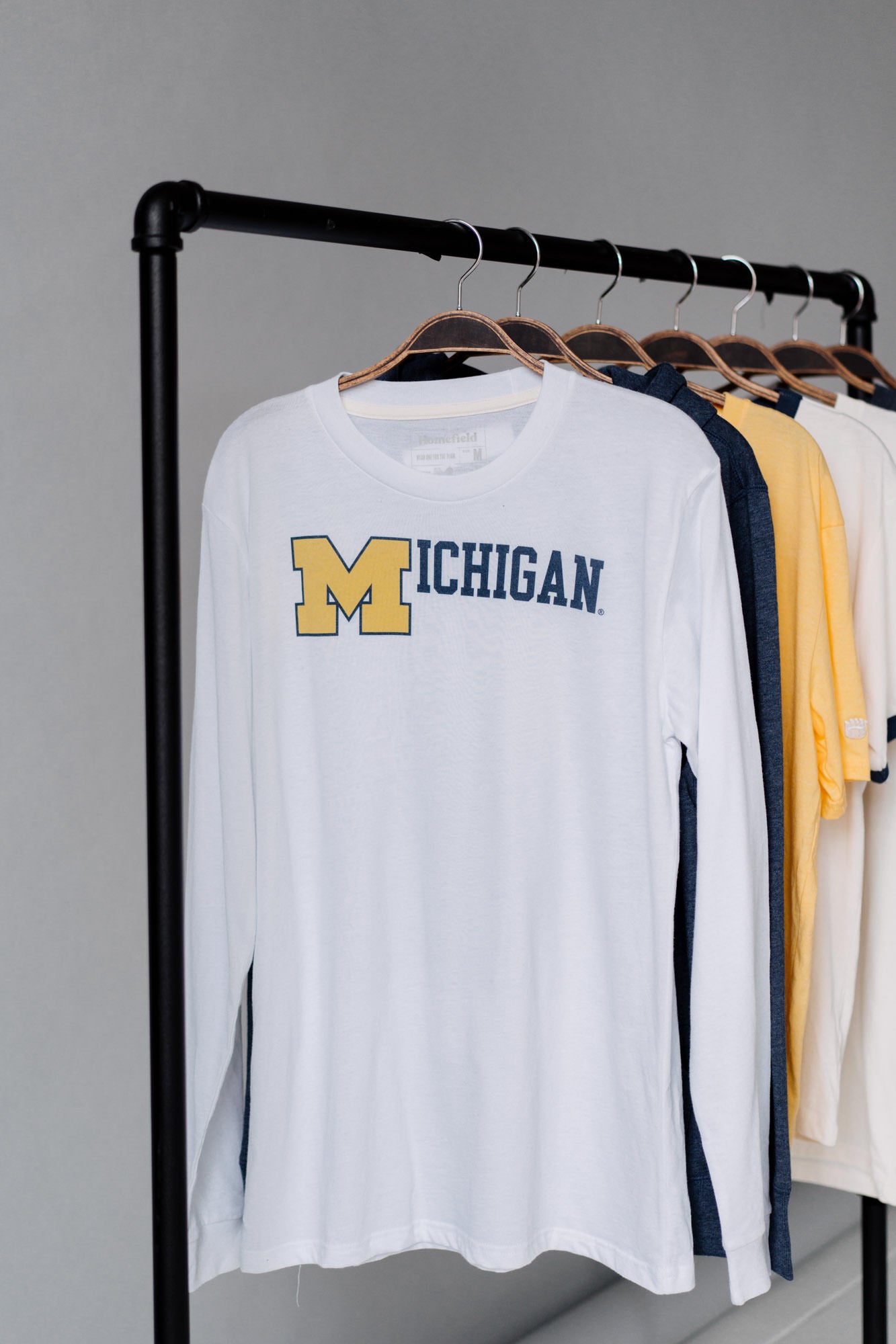 Throwback Michigan Block M Long Sleeve