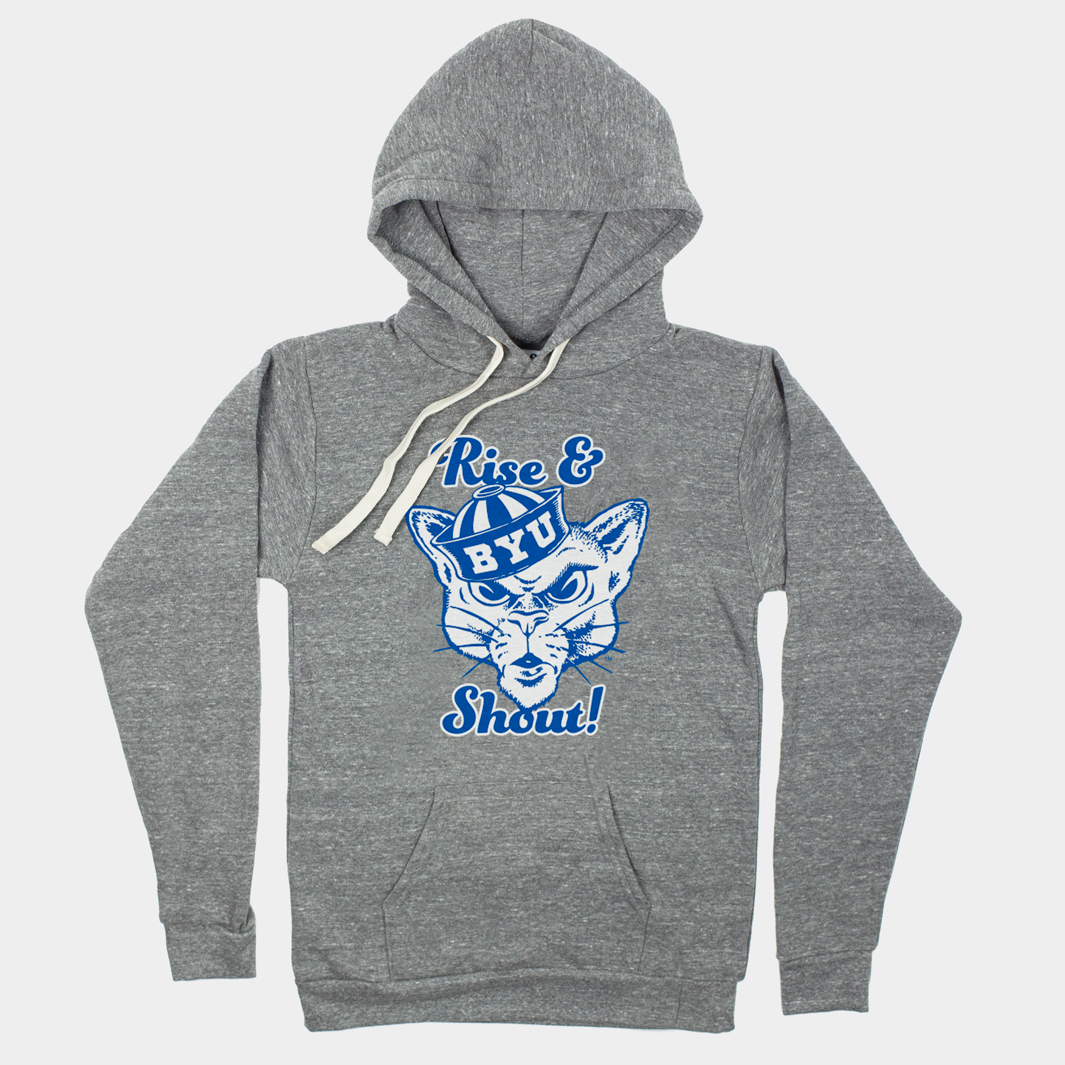 Show Your Pride with Vintage BYU Cougars Hoodie