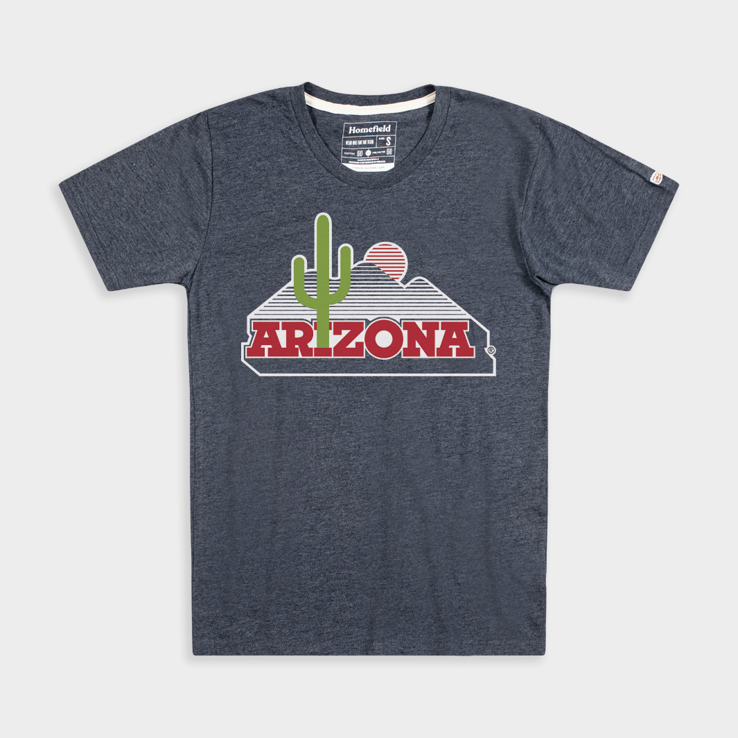 Retro Arizona Cactus Logo Women's Statement Tee