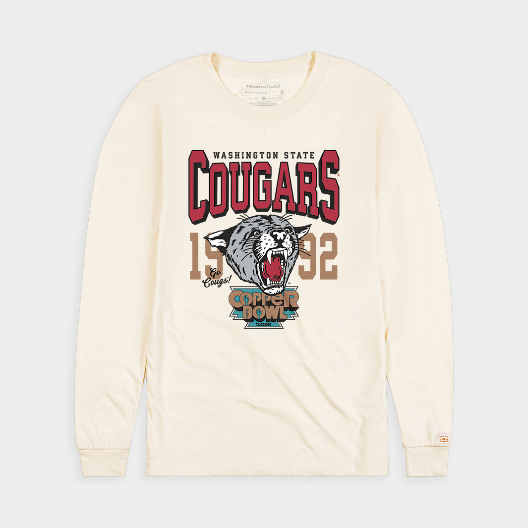 1992 Washington State Copper Bowl Long Sleeve Tribute