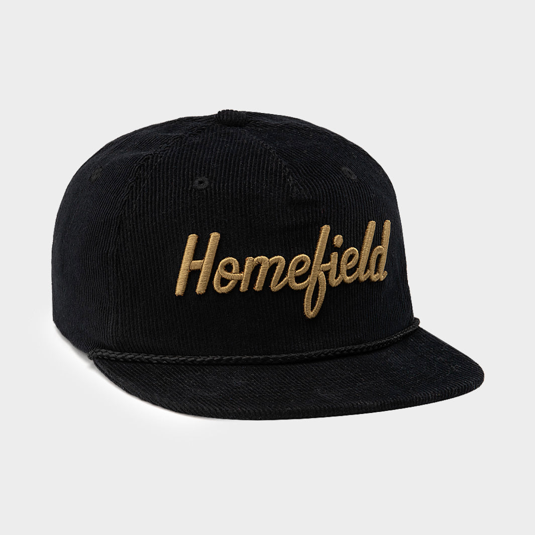 Homefield Branded Retro Corduroy Hat - A Must-Have Accessory