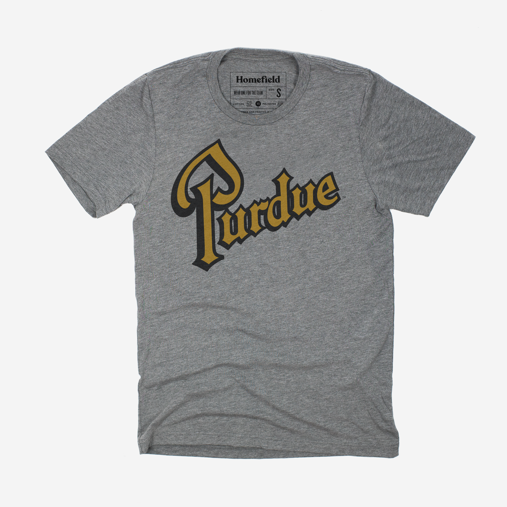 Show Your Purdue Pride with the Drum Script Tee