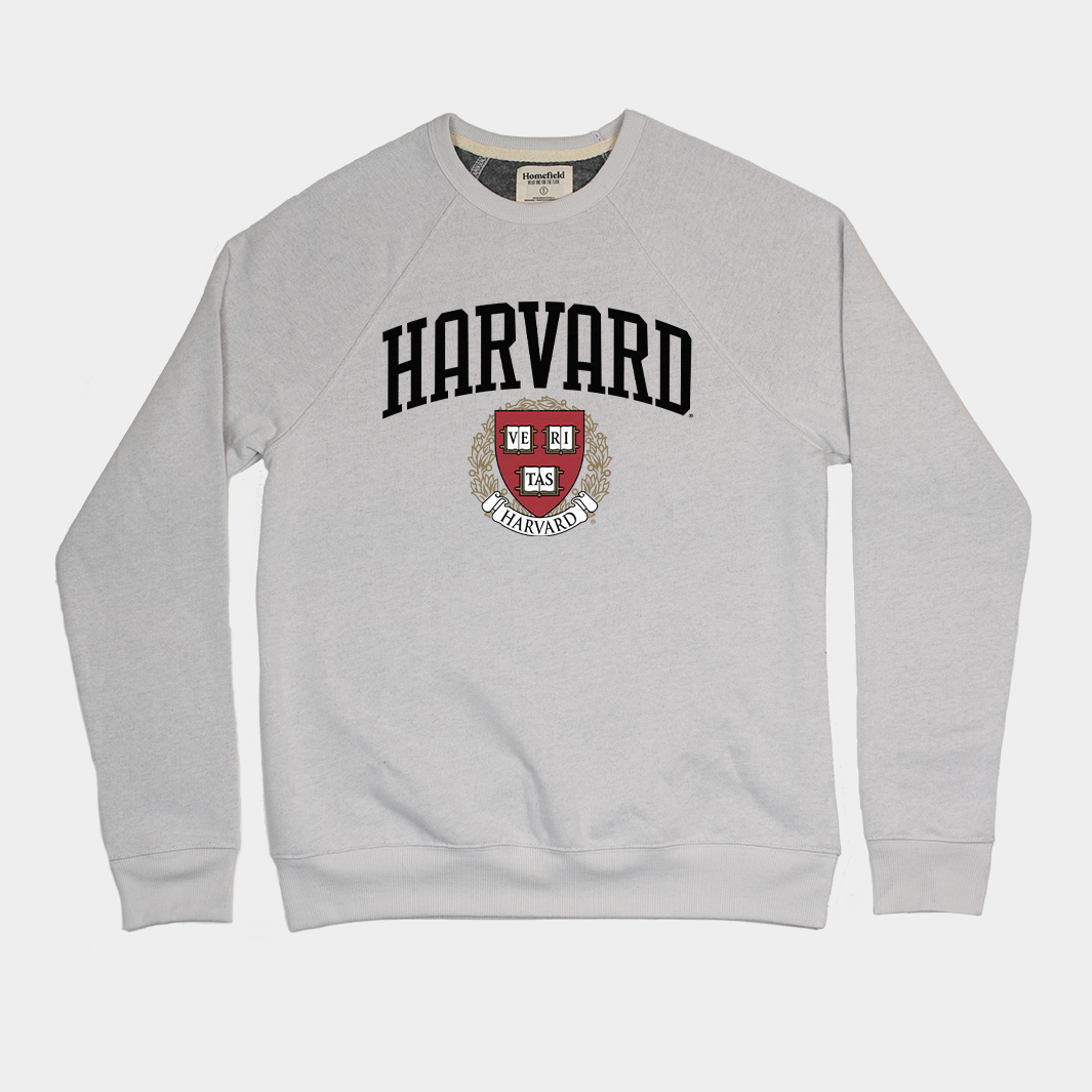 Harvard Seal Luxury Crewneck