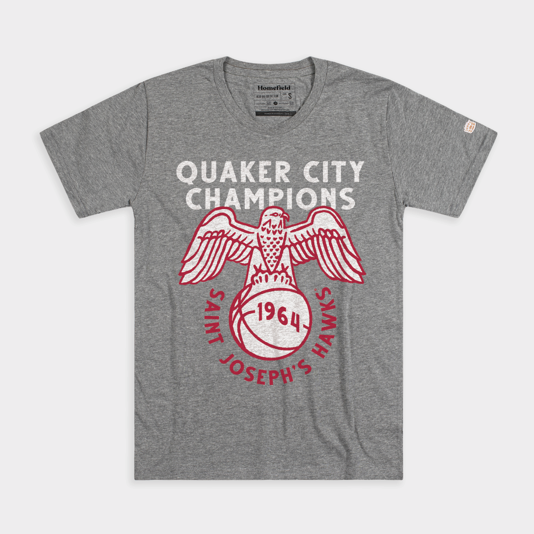 1964 Quaker City Tournament Tee - Saint Joseph's Hawks