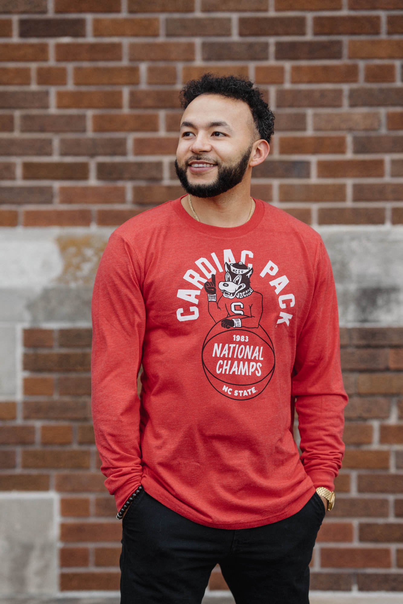 NC State 1983 Heart-Pounding Cardiac Pack Long Sleeve