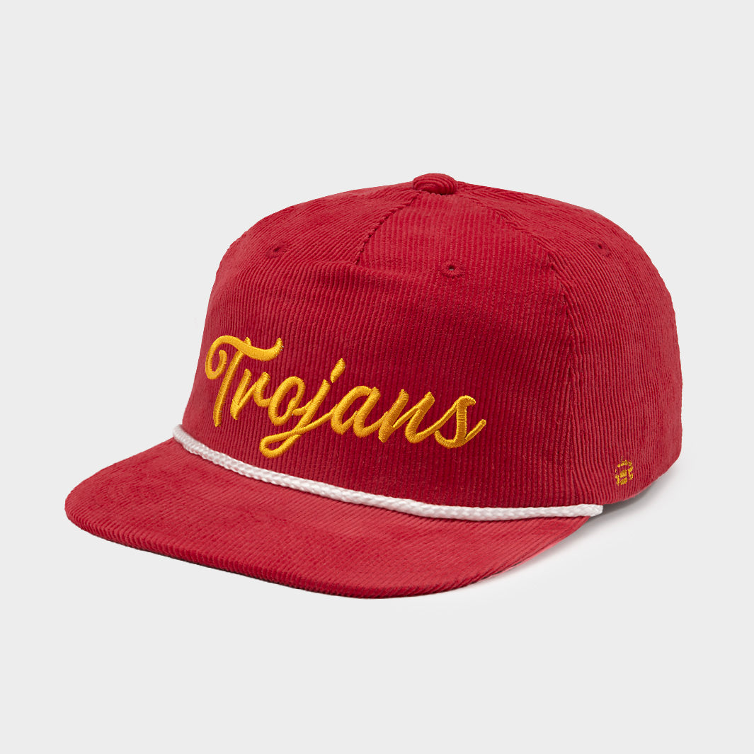 Show Your Trojan Pride! USC Trojans Retro-Inspired Corduroy Hat