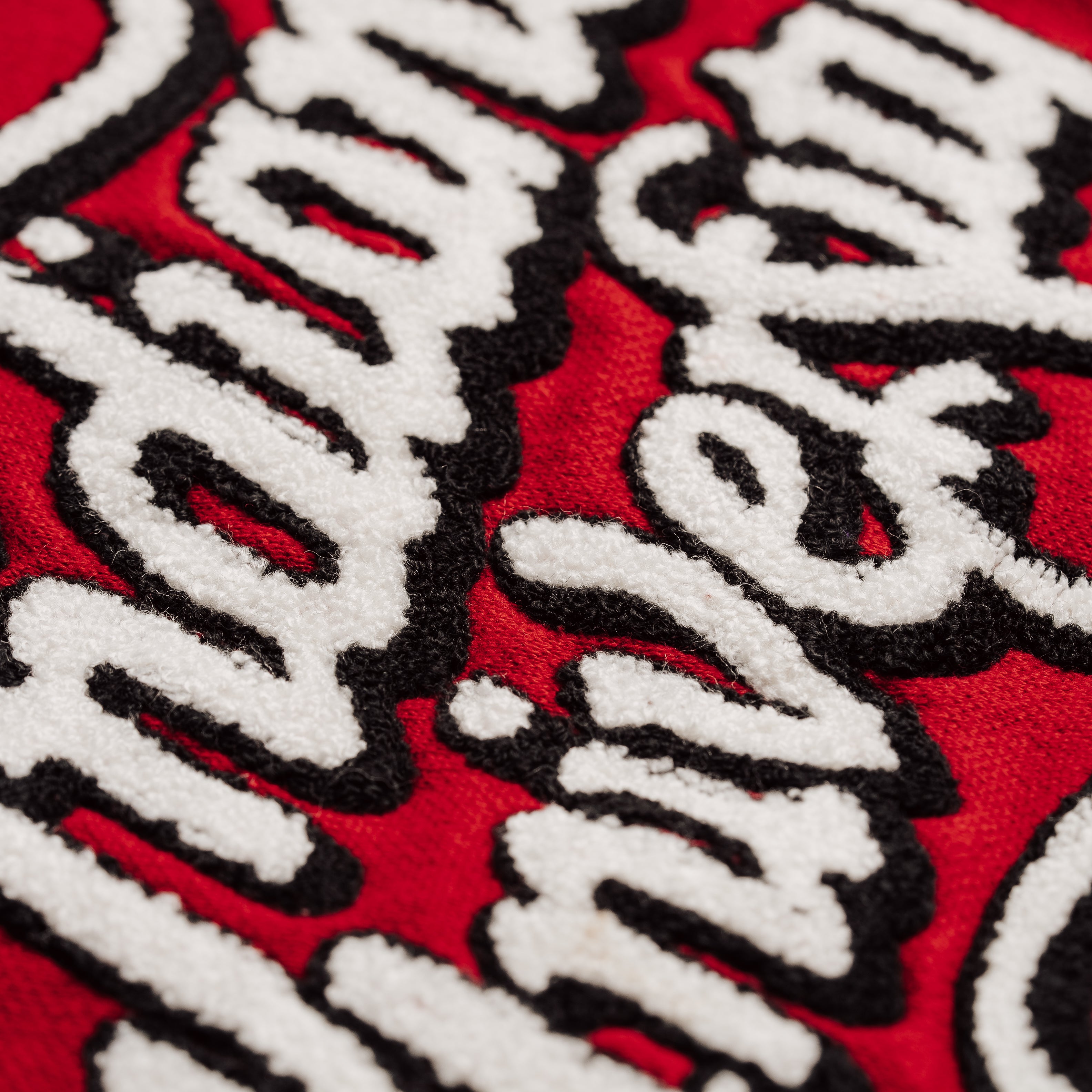 Indiana Hoosiers Retro-Inspired Chenille Patch Knit Sweater