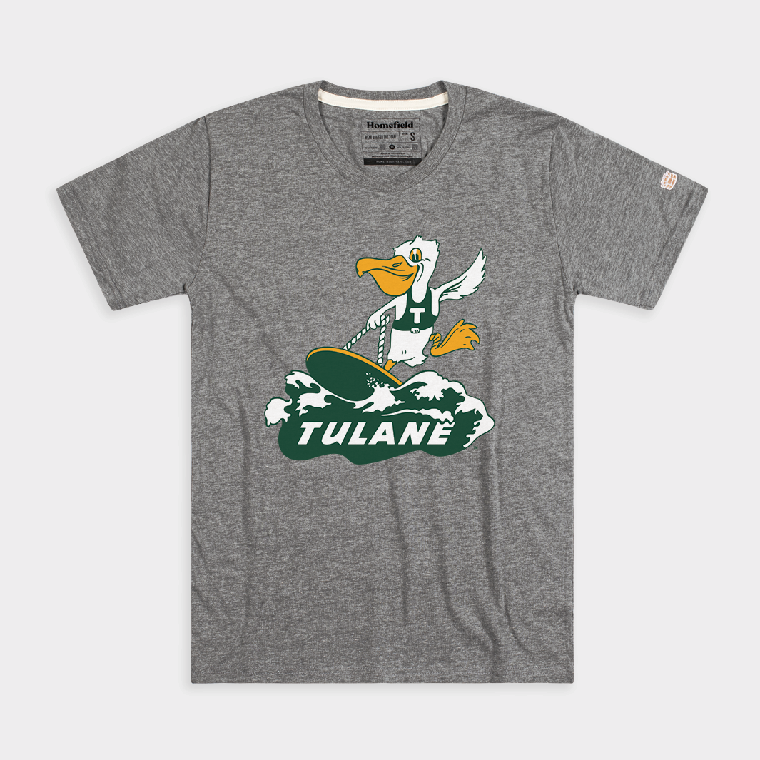 Surf's Up! Tulane Vintage Shirt