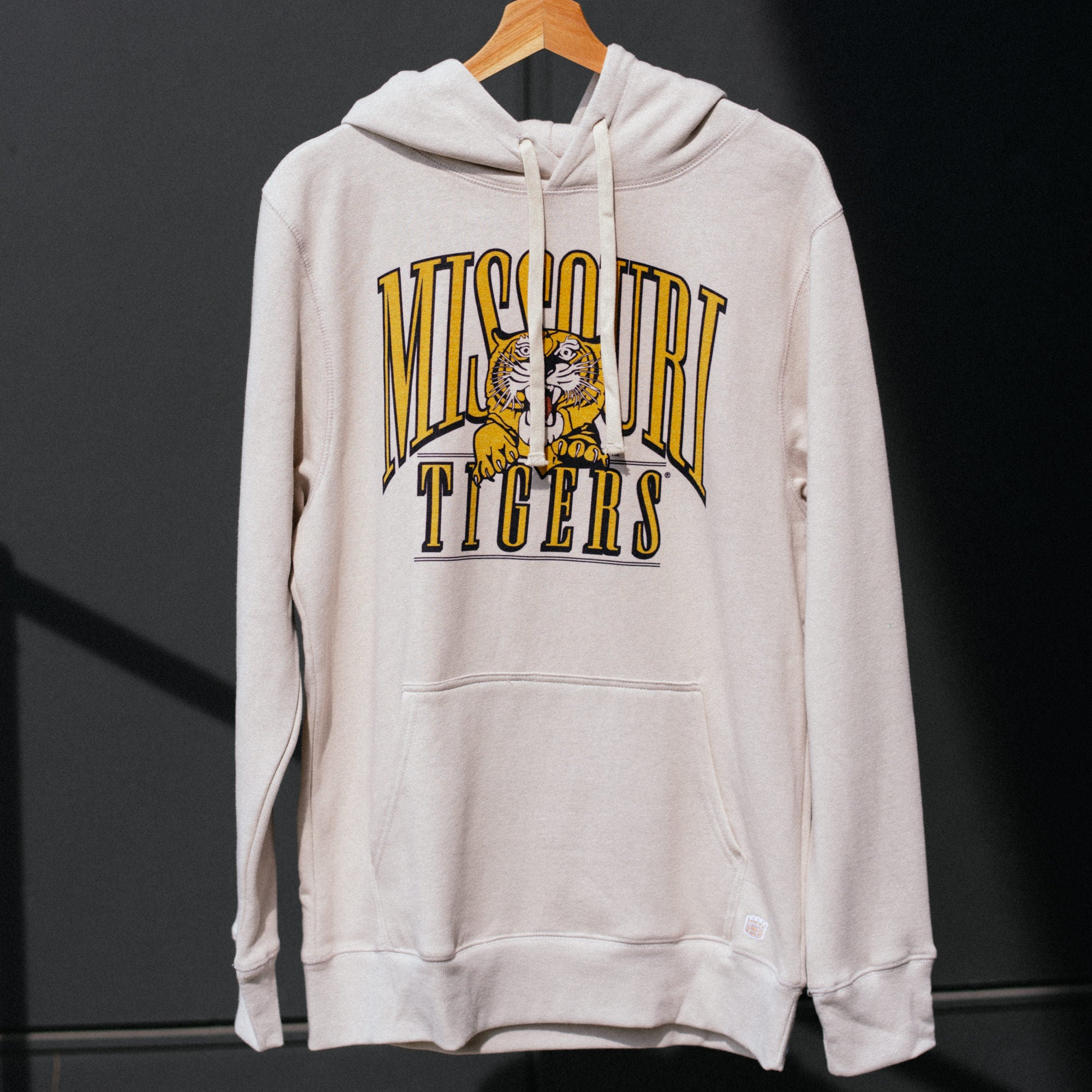 Relive the Glory: Missouri Tigers Vintage Logo Hoodie