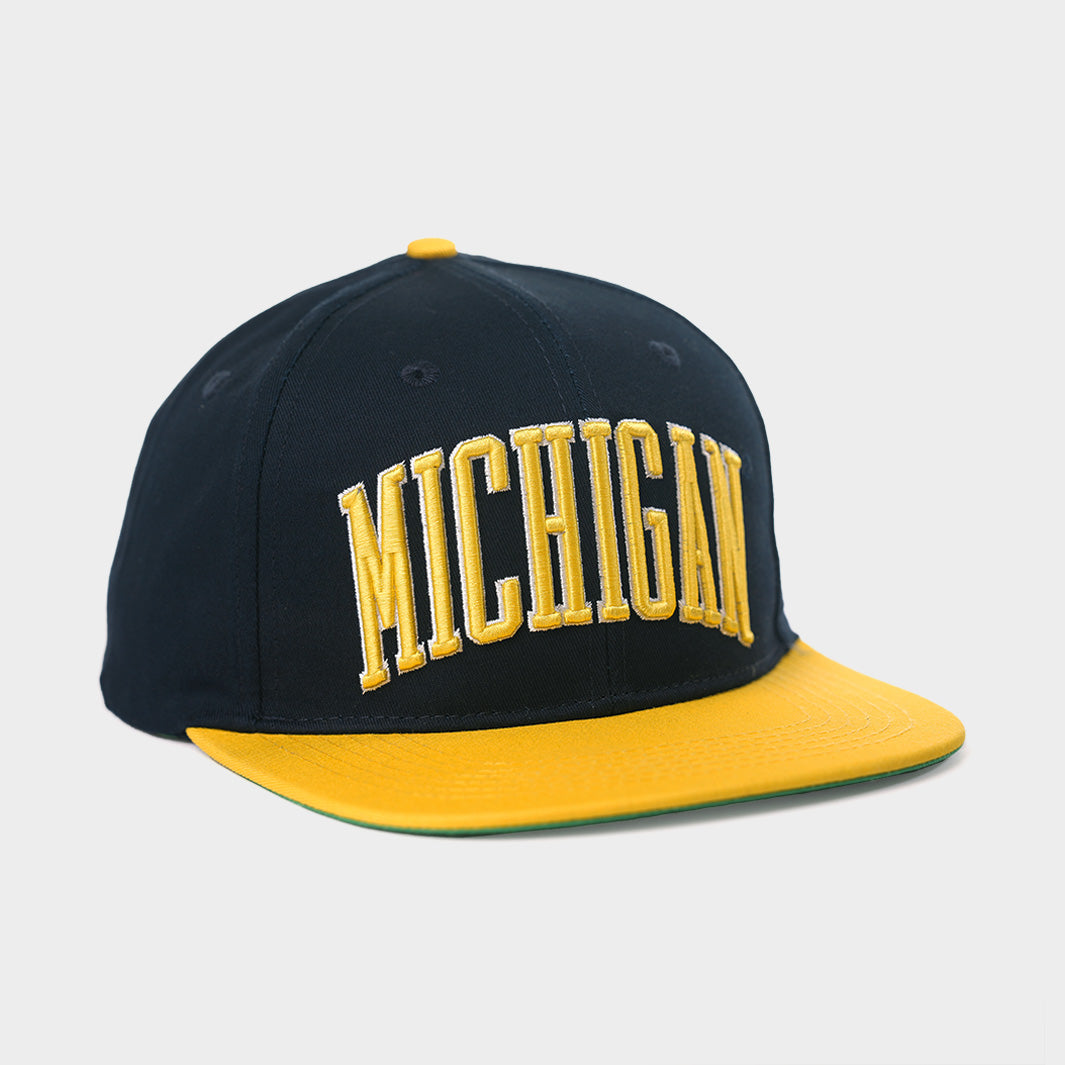 Show Your Wolverine Pride! Michigan Vintage-Inspired Snapback Hat