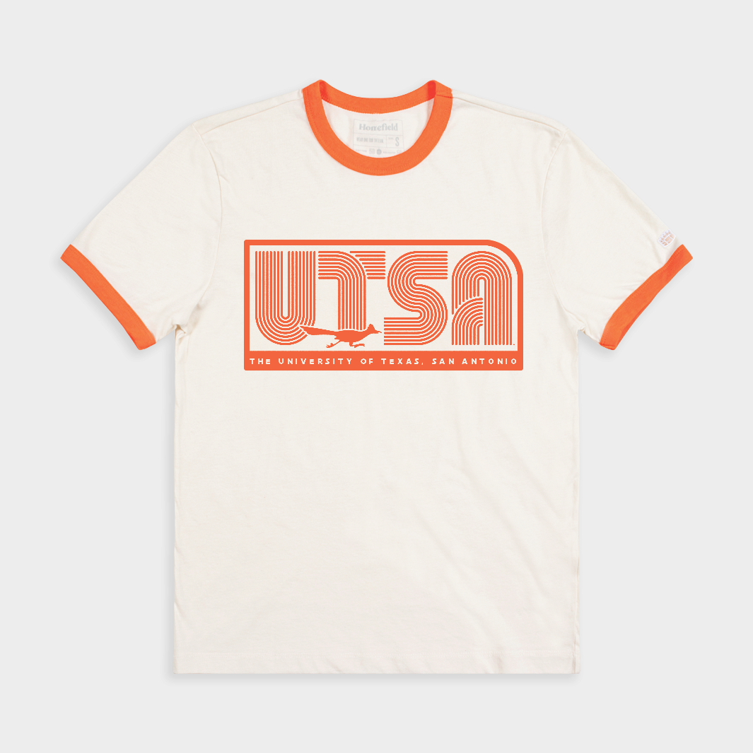 Vintage UTSA Roadrunners 1980s Ringer Tee - A Nostalgic Tribute