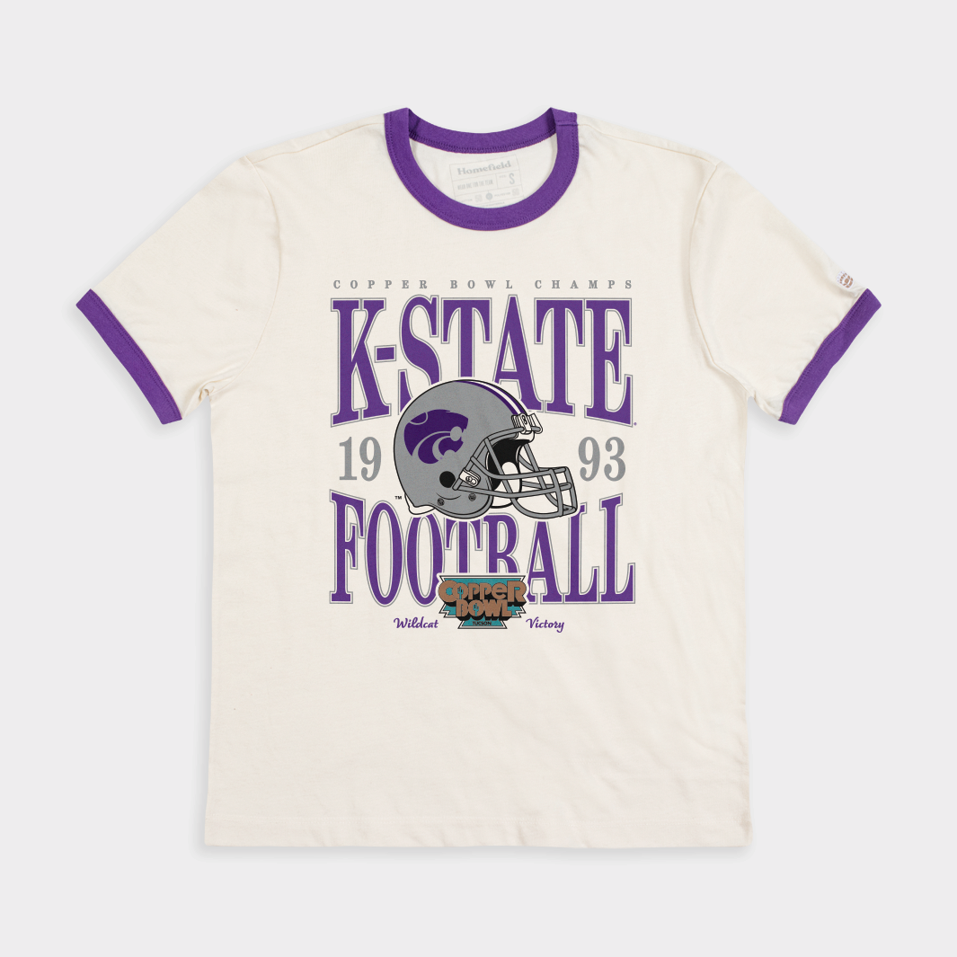 Relive the Glorious 1993 Kansas State Football Copper Bowl with This Ringer Tee