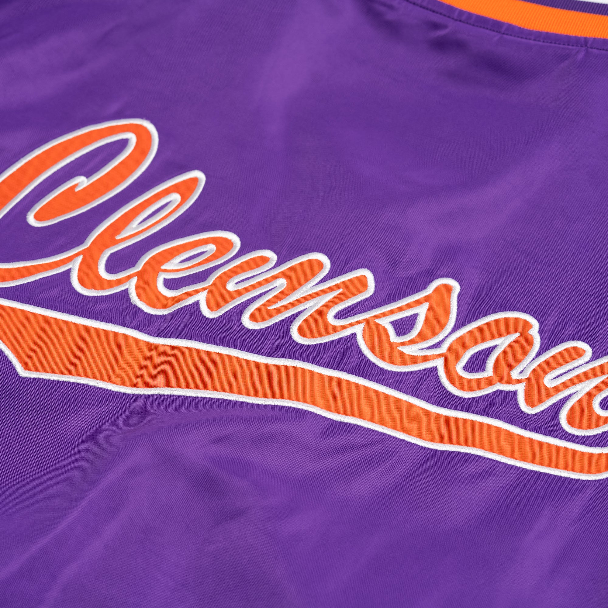 Show Your Clemson Pride with This Vintage-Inspired Bomber Jacket