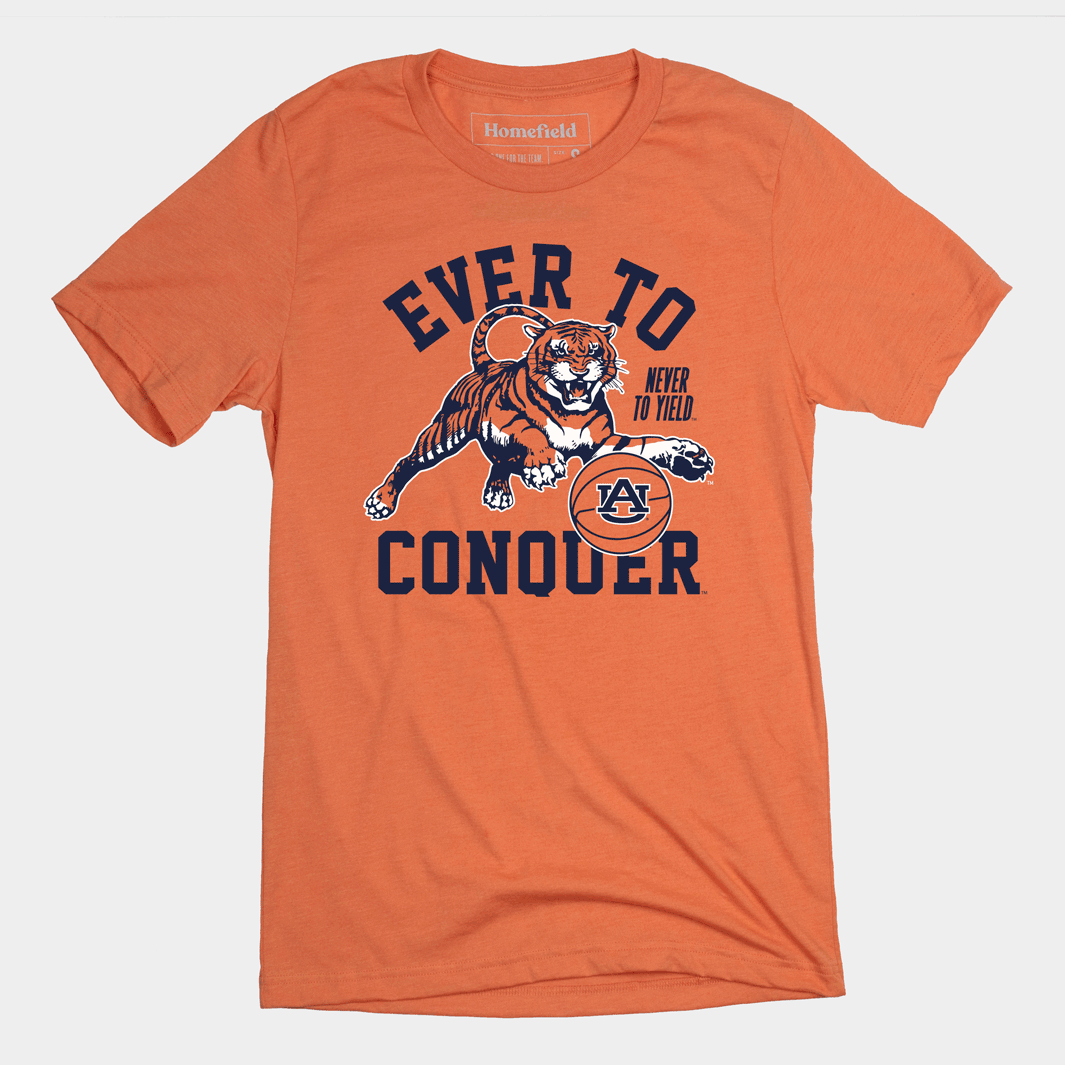 Conquer the Court with Auburn Basketball Tee