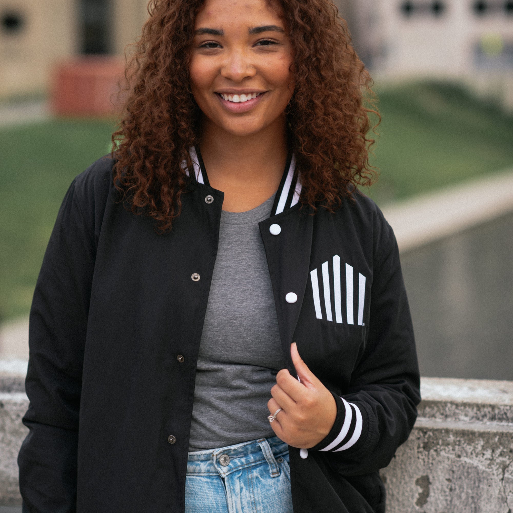 Honor Jack Trice: Vintage Iowa State Bomber Jacket