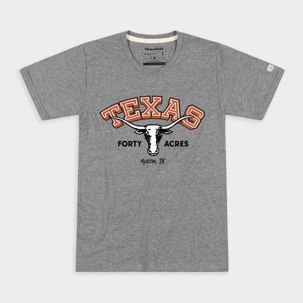 Texas Forty Acres Vintage T-Shirt - A Tribute to UT Austin