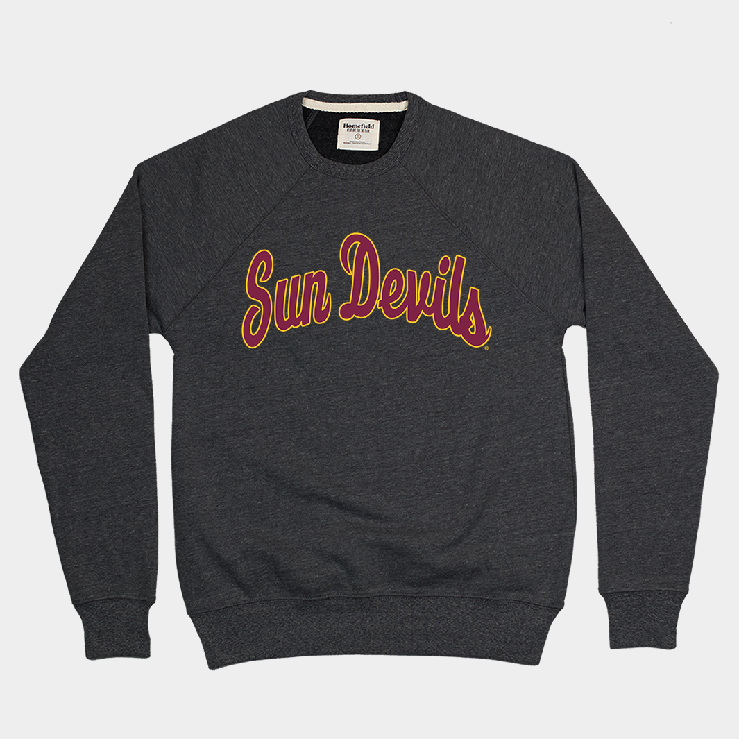 ASU Sun Devils Iconic Script Crewneck